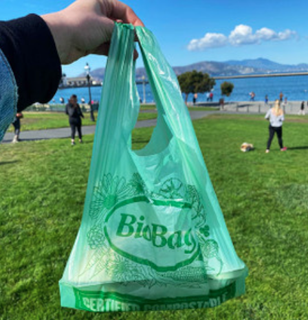 Compostable shopping bags