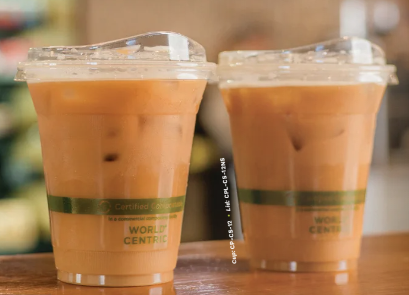 Compostable cold cups and lids