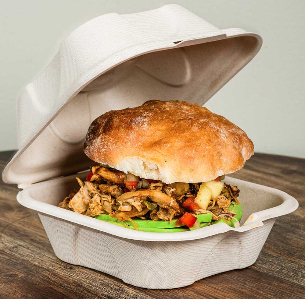 Compostable take-out containers