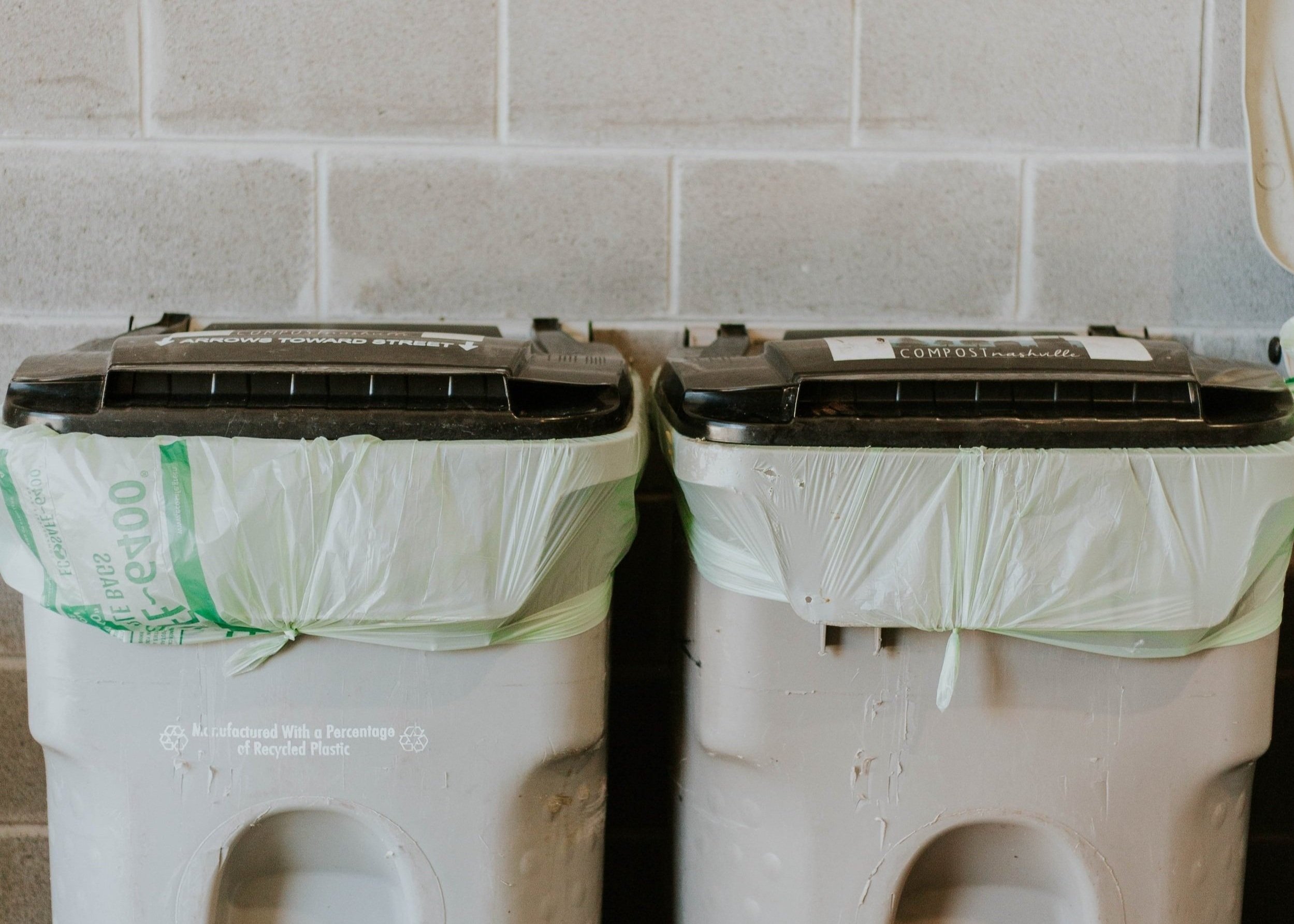 Compost Nashville commercial bins delivered to a business
