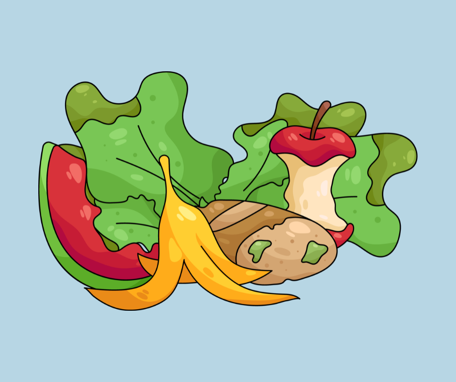 Compost all food scraps and certified compostable goods
